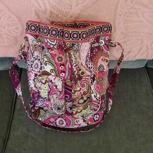 Vera Bradley Quick Draw Drawstring Crossbody Bag